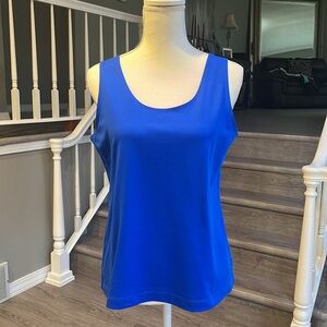 Chico's Elegant Royal Blue Tank Top